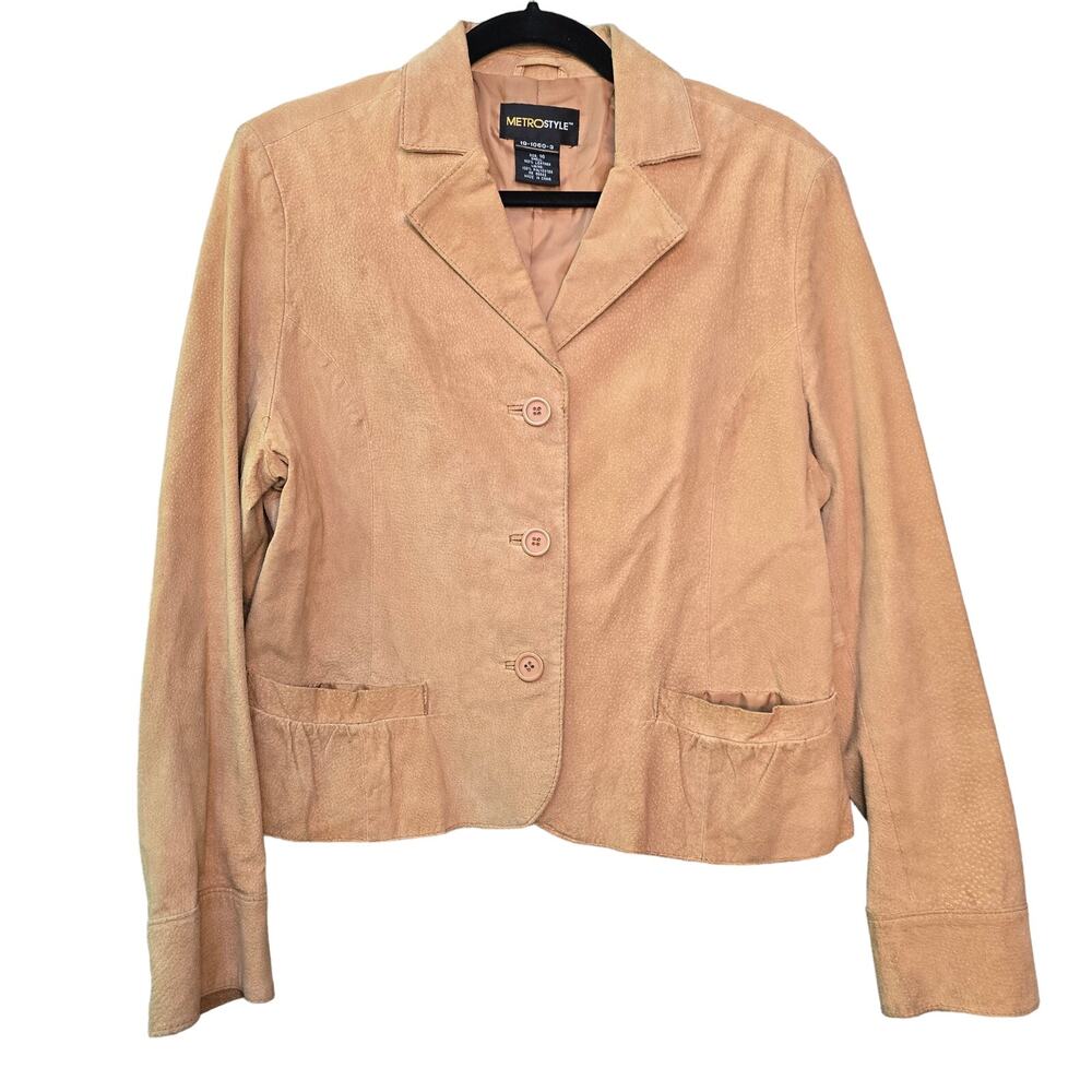 Metrostyle Tan Women's Blazer